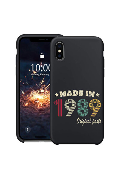 bestcase ® Carcasă subțire din silicon pentru Apple iPhone XS / iPhone X, pie...