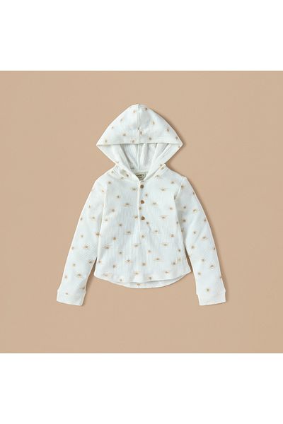Juniors All-Over Print Hooded T-shirt and Pyjama Set