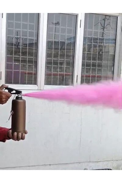 Generic Royal View Gender Reveal Color Blaster | Pink Powder with shimmer blaster (1.8kg) | Outer body Silve