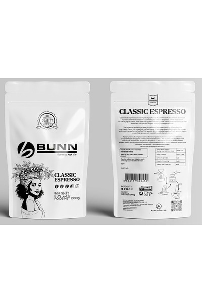 Bunn Classic Espresso Çekirdek Kahve 1kg