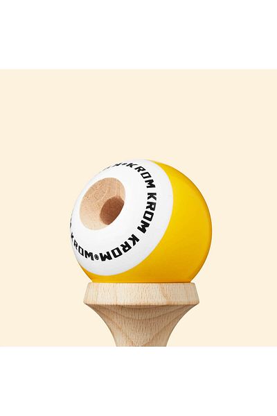 KROM Kendama Pop Sticky Yellow