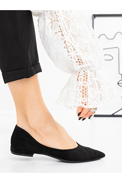 mei Γυναικείες Μπαλαρίνες 3AGZ137 Μαύρες