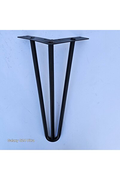 ADG METAL VERA Siyah 20cm METAL AYAKLAR Mobilya Ayakları, Koltuk, Kanepe, Ber...