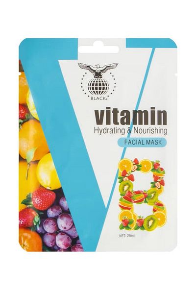 BLACK Black Vitamin B Nourishing and Moisturizing Face Mask