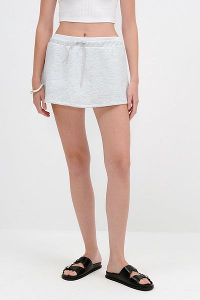 Addax Double Waistband Mini Skirt Ş10459