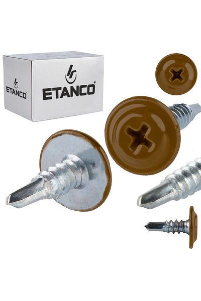 Etanco Łączniki montażowe GM-B 4,2x13mm RAL 8003