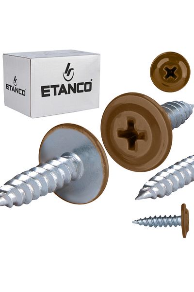 Etanco Łączniki montażowe GM-S 4,2x16mm RAL 8003