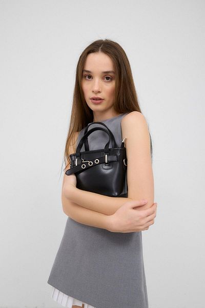 Shule Bags Geantă Papillon Vintage Crossbody Neagră