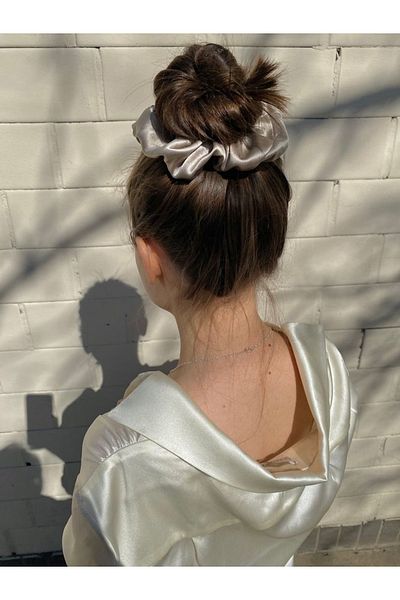 JACA Υφασμάτινη αγκράφα Xxl Scrunchie Design