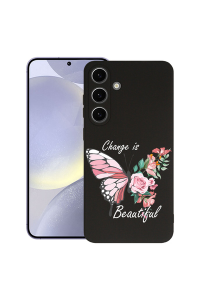 bestcase ® Husă premium din silicon pentru Samsung Galaxy S25, Schimbarea est...