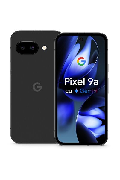 Google Telefon mobil Pixel 9a, 256GB, 8GB RAM, 5G, Obsidian