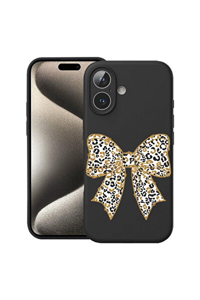 bestcase Carcasă premium din silicon pentru Apple iPhone 17, model leopard, 2...