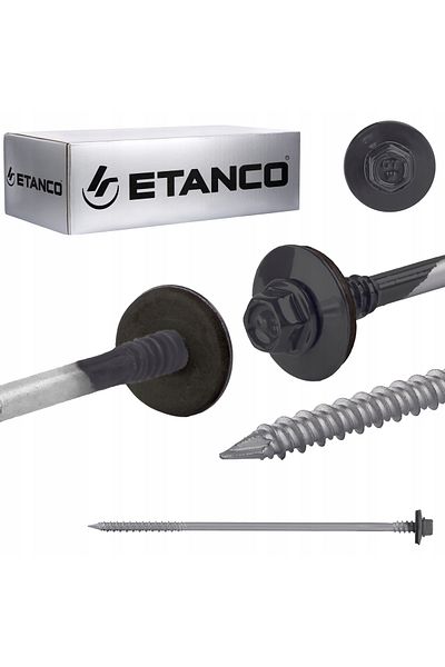 Etanco Wkręty GTRW SP A19 6,4/7,0x190mm RAL 7016