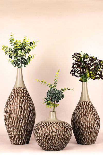 Hmydesign Naturacraft Handmade Decorative Ceramic Vase
