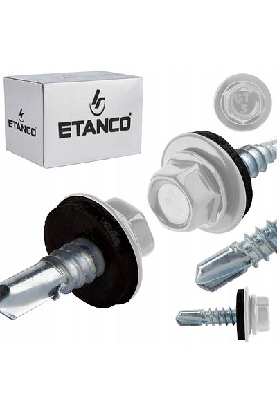 Etanco Wkręty samow. GT5 Z14 5,5x19mm RAL 9010