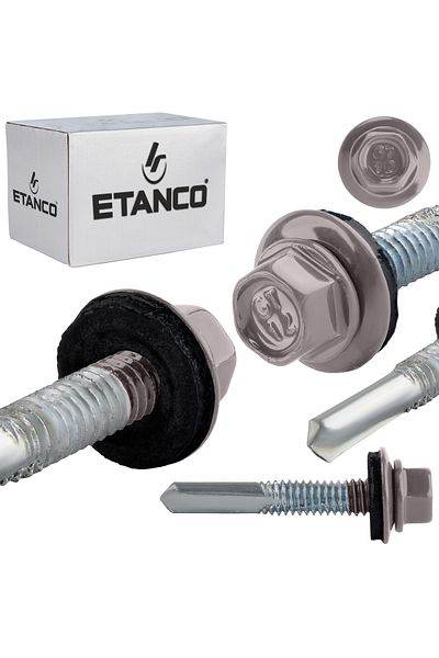 Etanco Wkręty samow. GT12 Z14 5,5x35mm RAL 9007