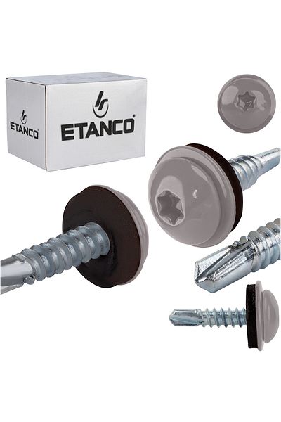 Inna marka Wkręty samow. GT3 PH (Z14) 4,8x22mm RAL 9007