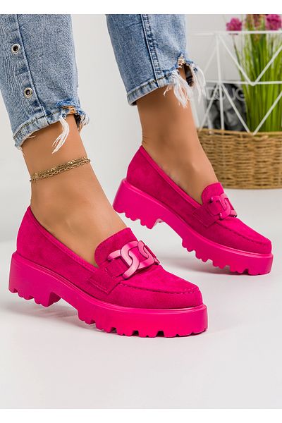 starlike Pantofi casual dama fucsia A161