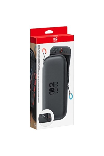 Nintendo Θήκη ταξιδιού + προστατευτικό οθόνης για Switch 2, μαύρη