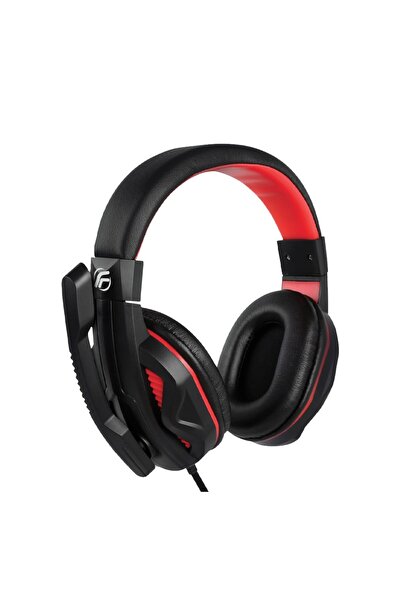 Fenner PC13 Gaming Headset with Microphone - Red/Black