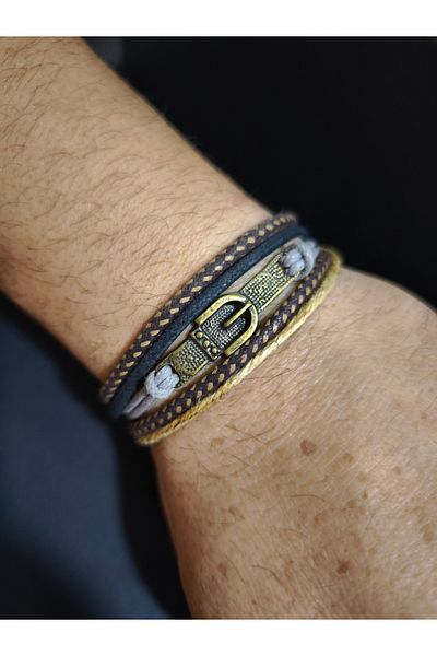 enyatakı Belt Model Original Leather Rope Bracelet