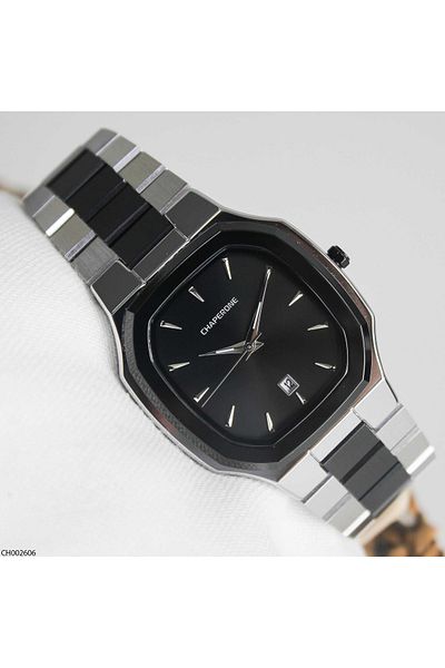 Chaperone Ch002606 Men's Wrist Watch with Steel Band