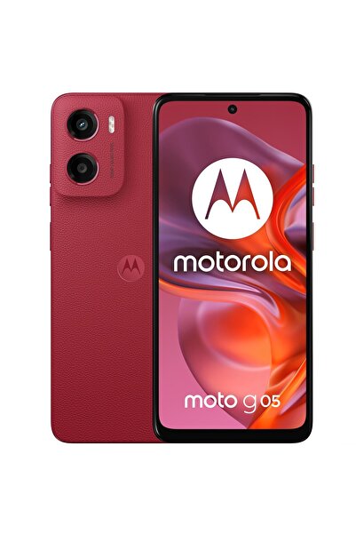 Motorola moto g05, Dual SIM, 256GB, 4GB RAM, 5200 mAh, Plum Red