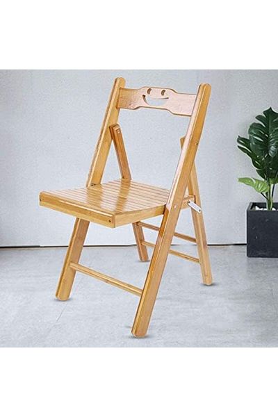 genric FFD Bamboo Wooden Folding Chair Foldable Fishing Chair Dining Chair Indoor Outdoor Chair Seat