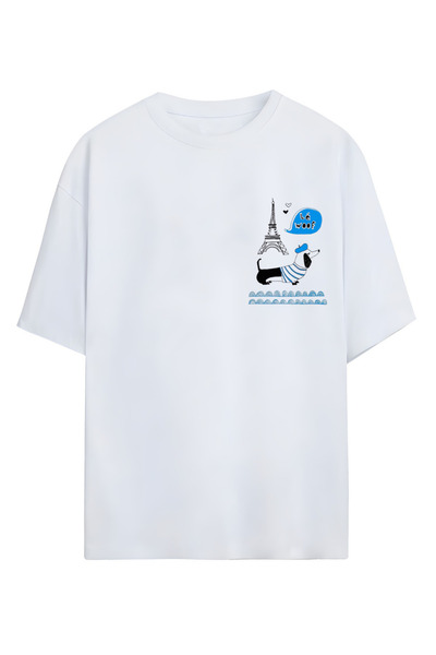 MAGORS يوم جيد - تي شيرت كبير الحجم