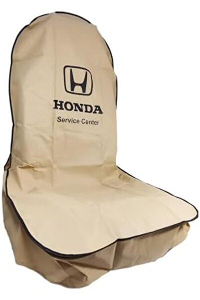 Generic Combo Offer – 2pcs Honda Beige Car Seat Covers With Uv-blocking Windshield Sunshade For Protection