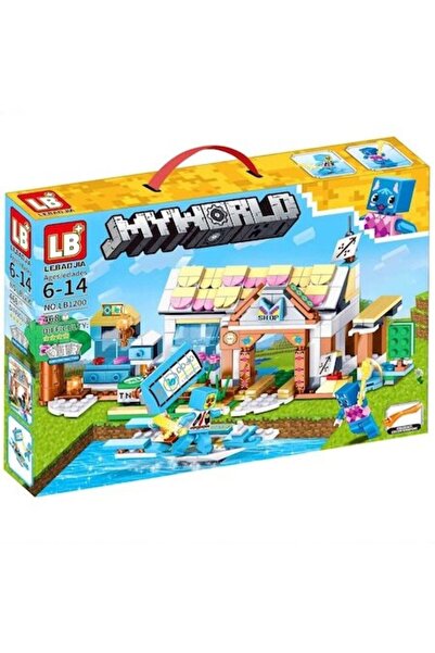 ANGMAD Construction Set MyWorld (Minecraft), LB+, Model 1200, 468 Pieces