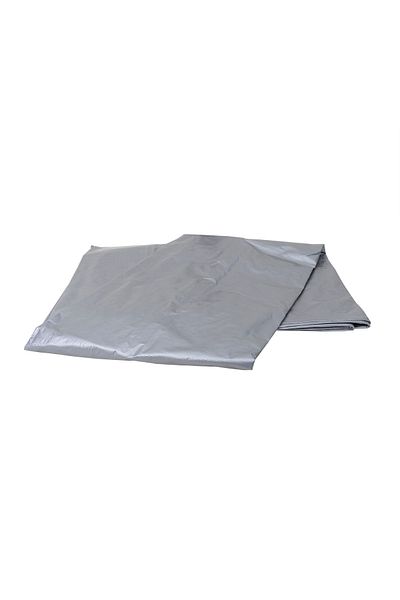 Z-Tools UV waterproof tarpaulin, fastening rings, 8x8m, 130gr/sqm, Silver, / ZTS 8097