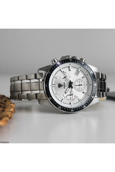 Fiesta Fs000024 Men's Wrist Watch with Steel Band