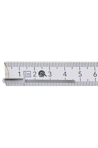 Etanco Nity otwarte aluminiowe 4x12mm RAL 9006