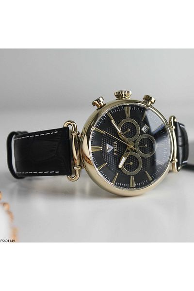 Fiesta Fs601149 Men's Wrist Watch with Leather Band