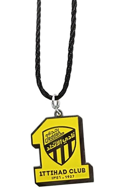 Generic Combo Offer – Ittihad Logo Car Keychain Rearview Mirror Hanging Pendant Set