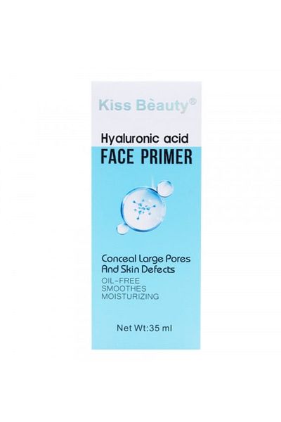 Kiss Beauty Moisturizing Makeup Base, Kiss Beauty, Primer, with Hyaluronic Acid, 35 ml