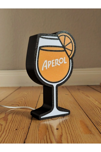 BASKIDURAĞI Aperol Kadehi Led Lamba