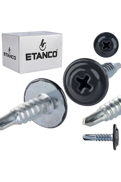 Etanco Łączniki montażowe GM-B 4,2x16mm RAL 7016