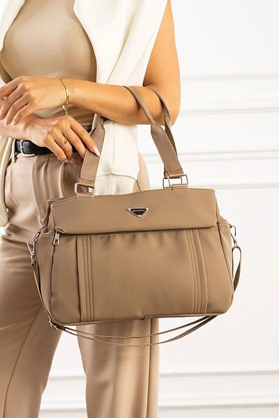 POLO CLUB Women's 5 Compartment Adjustable Cross Strap Hand and Shoulder Bag (33X22 cm)