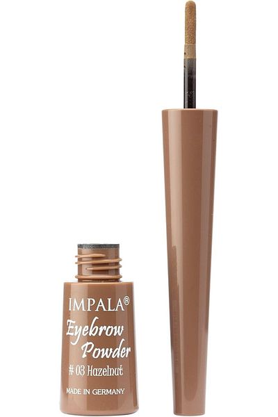 IMPALA Eyebrow Powder NO:03 Hazelnut Long Wear with Easy Applicator-1g