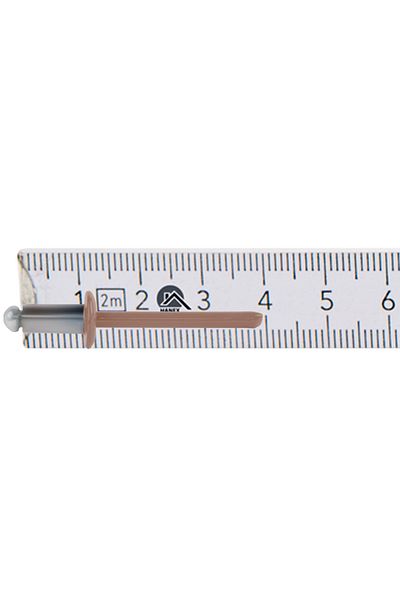 Etanco Nity otwarte aluminiowe 4,8x10mm RAL 8004
