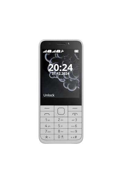 Nokia Telefon mobil 230 (2024), DS, Alb