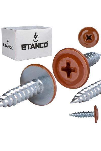 Etanco Łączniki montażowe GM-S 4,2x16mm RAL 8004