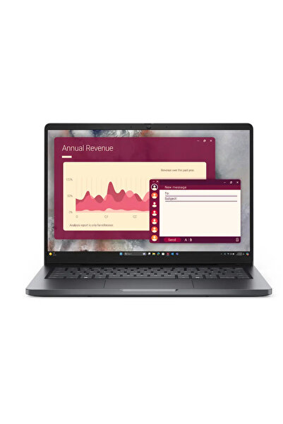 Dell Pro 14 PC14250 Ultra 5 235U 16GB 512GB SSD 14 FHD+ Ubuntu BTO113-PC14250-EMEA-U