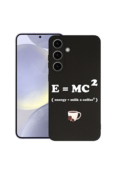 bestcase ® Husă premium din silicon pentru Samsung Galaxy S24, Energie = Cafe...