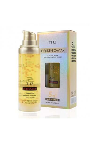 TUZ Sérum na obličej a oči, proti vráskám, TUZ, s kolagenem a kaviárem, 40 ml