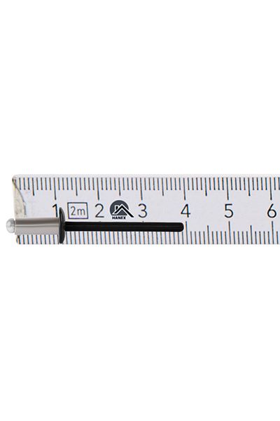 Etanco Nity otwarte aluminiowe 4x10mm RAL 9005