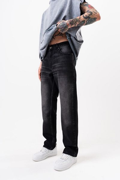 oraystore Λεπτομέρεια λείανσης Loose Fit Jeans