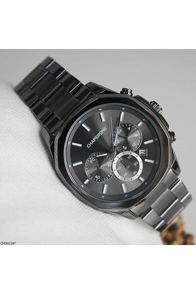 Chaperone Ch002287 Men's Wrist Watch with Steel Band
